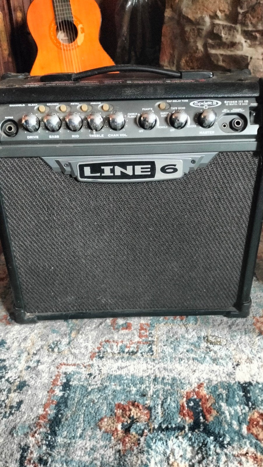 Amplificateur guitare Line 6 Spider III, Musique & Instruments, Enlèvement, Guitare, Moins de 50 watts