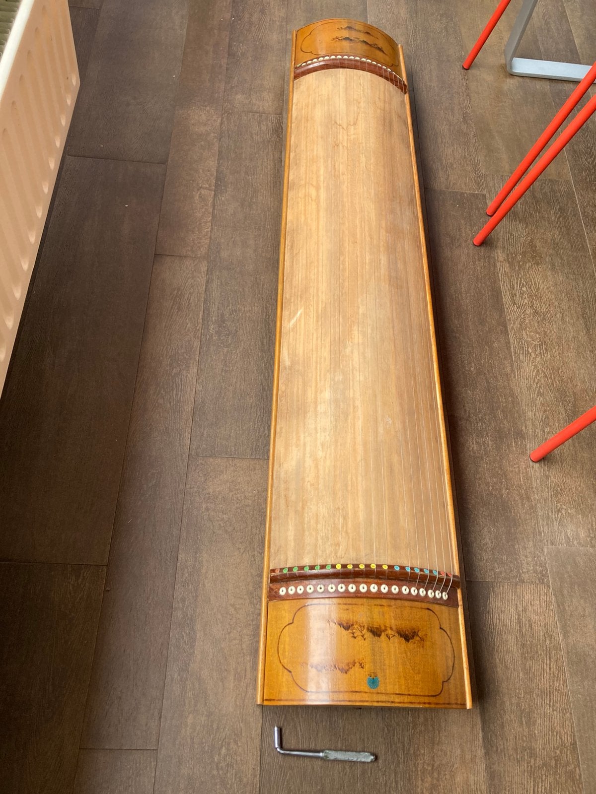 Chinese tafelharp, Muziek en Instrumenten, Ophalen, Zo goed als nieuw