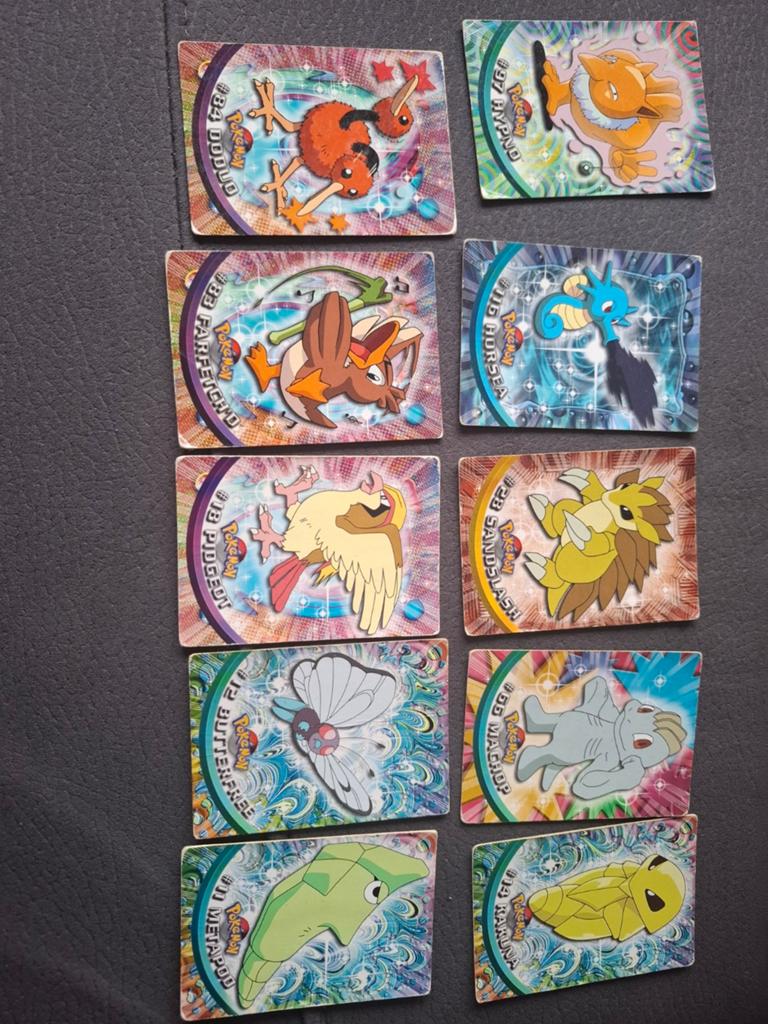 Pokémon 1999 Topps kaarten, Ophalen of Verzenden, Gebruikt, Losse kaart