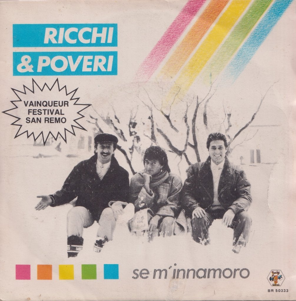 Ricchi & Poveri – Se m’innamoro / Mami Mami - Single, Gebruikt, 7 inch, Single, Ophalen of Verzenden