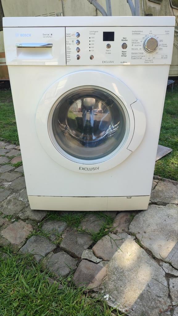 Bosch washing machine, Ophalen