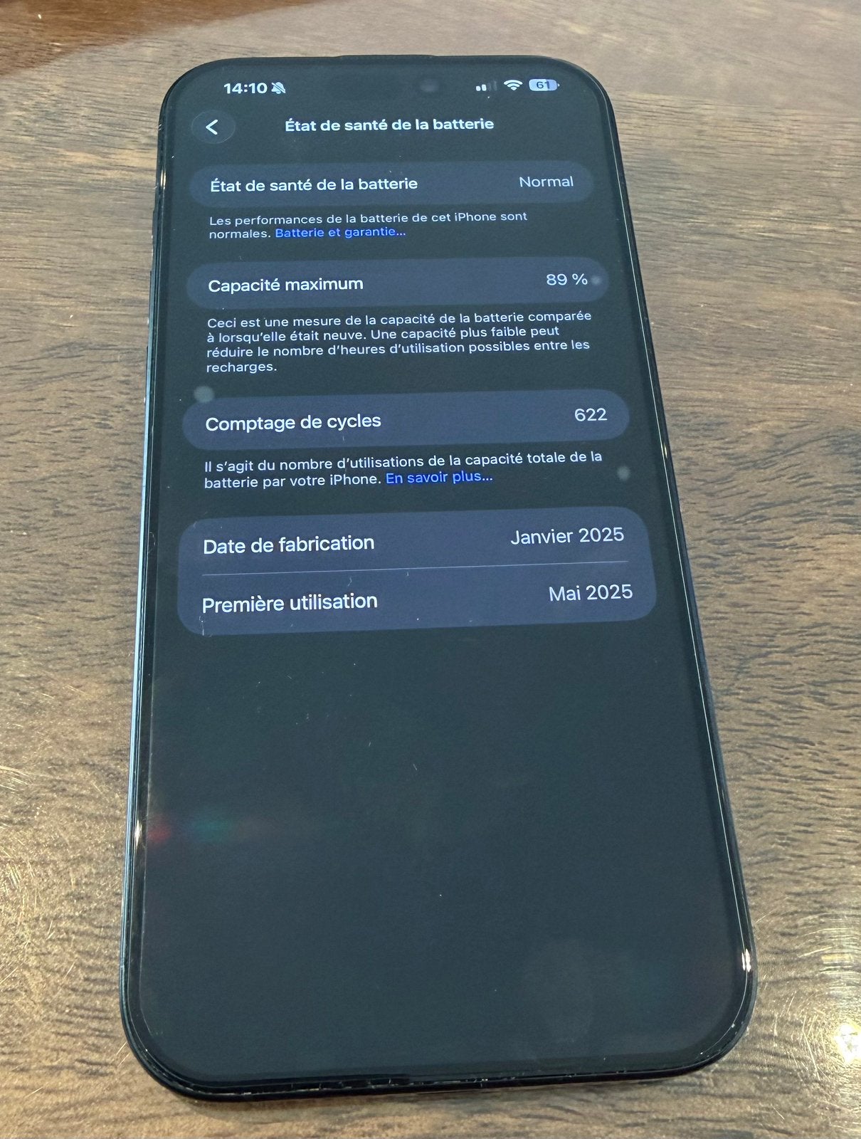 IPhone 16 Pro max 256gb, Télécoms, Enlèvement ou Envoi, Comme neuf, IPhone 16 Pro Max
