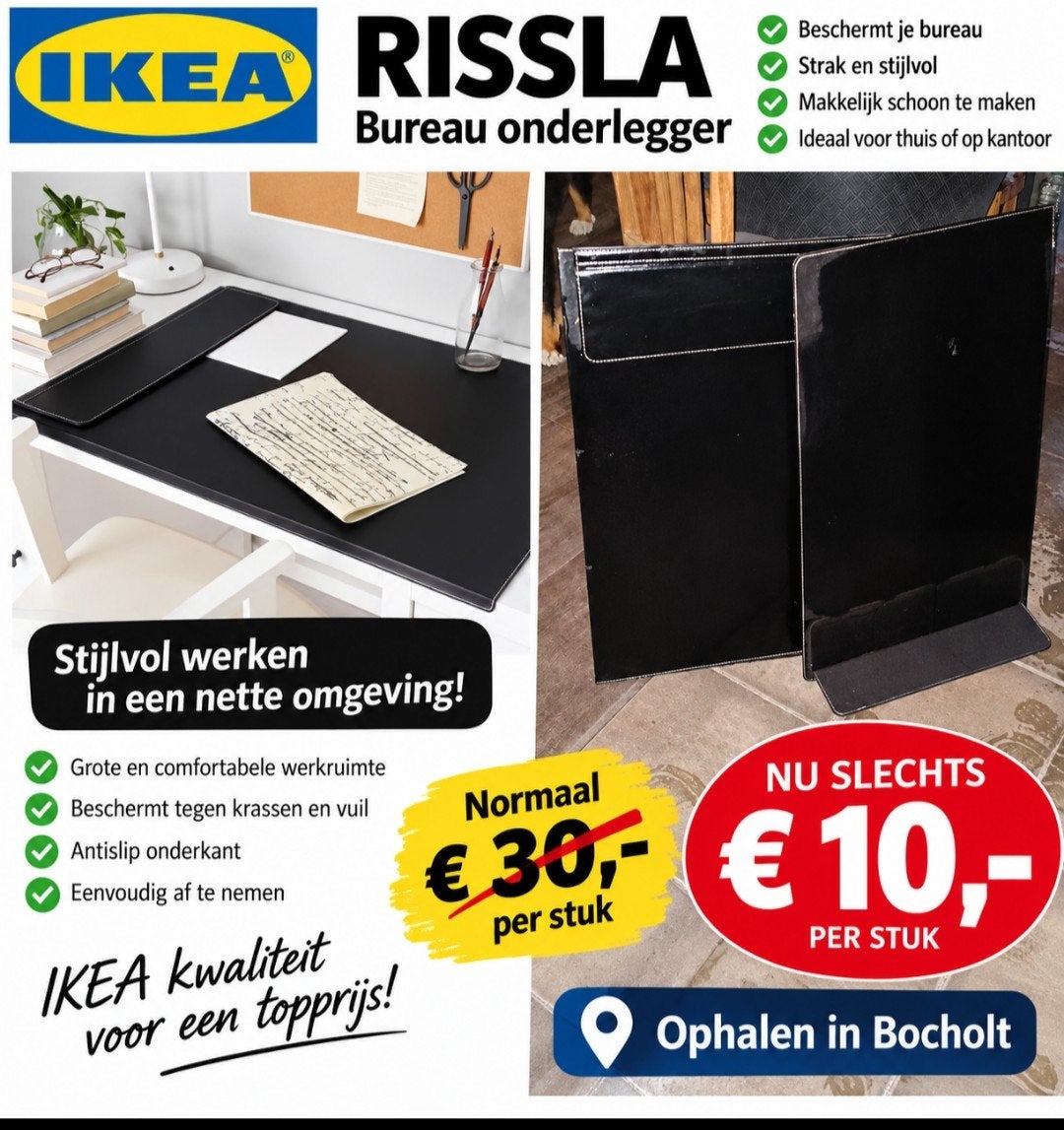 onderleggers 2 stuks, Ophalen