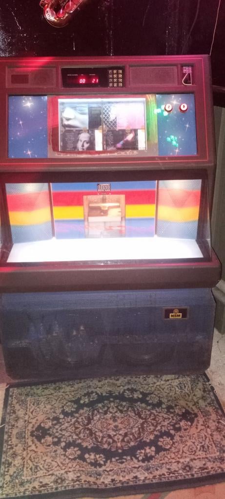 Nsm silversky jukebox licht opknappertje, Verzamelen, Ophalen