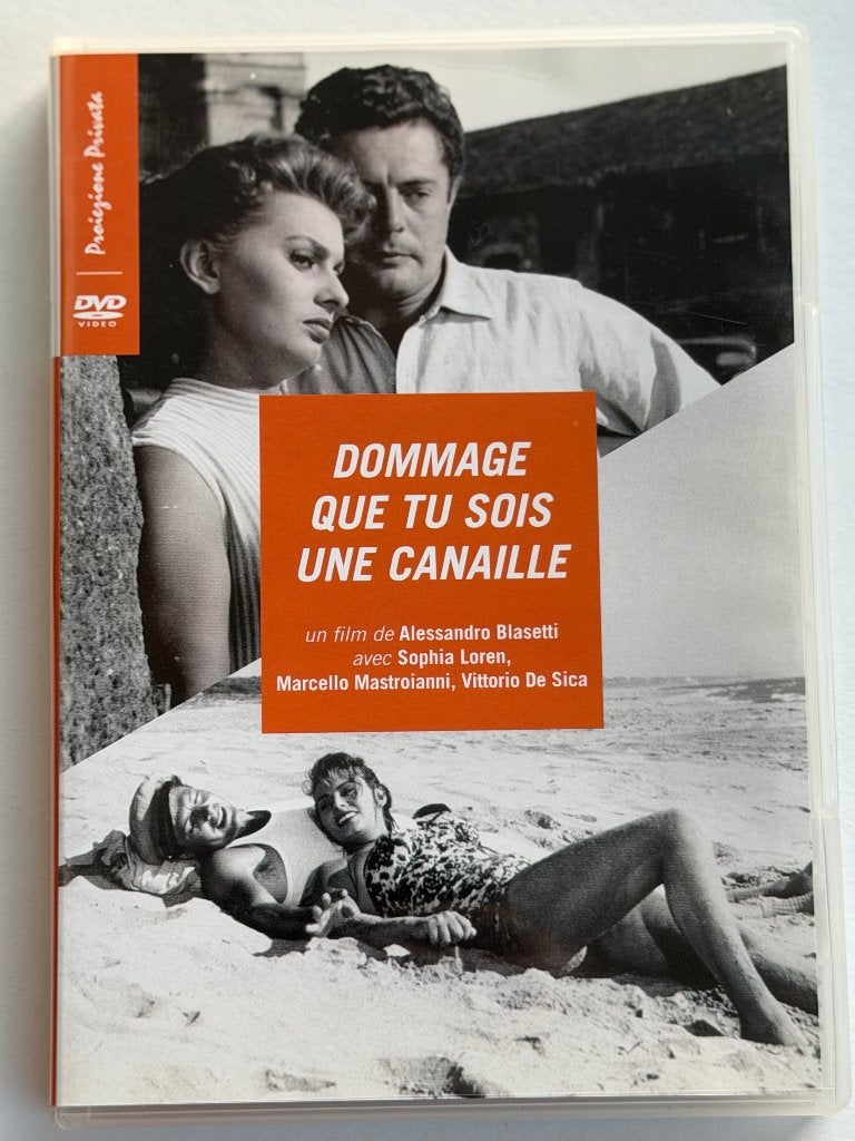 Dommage Que Tu Sois Une Canaille (Biasetti) Import, Cd's en Dvd's, Dvd's | Komedie, Gebruikt, Romantische komedie, Ophalen of Verzenden