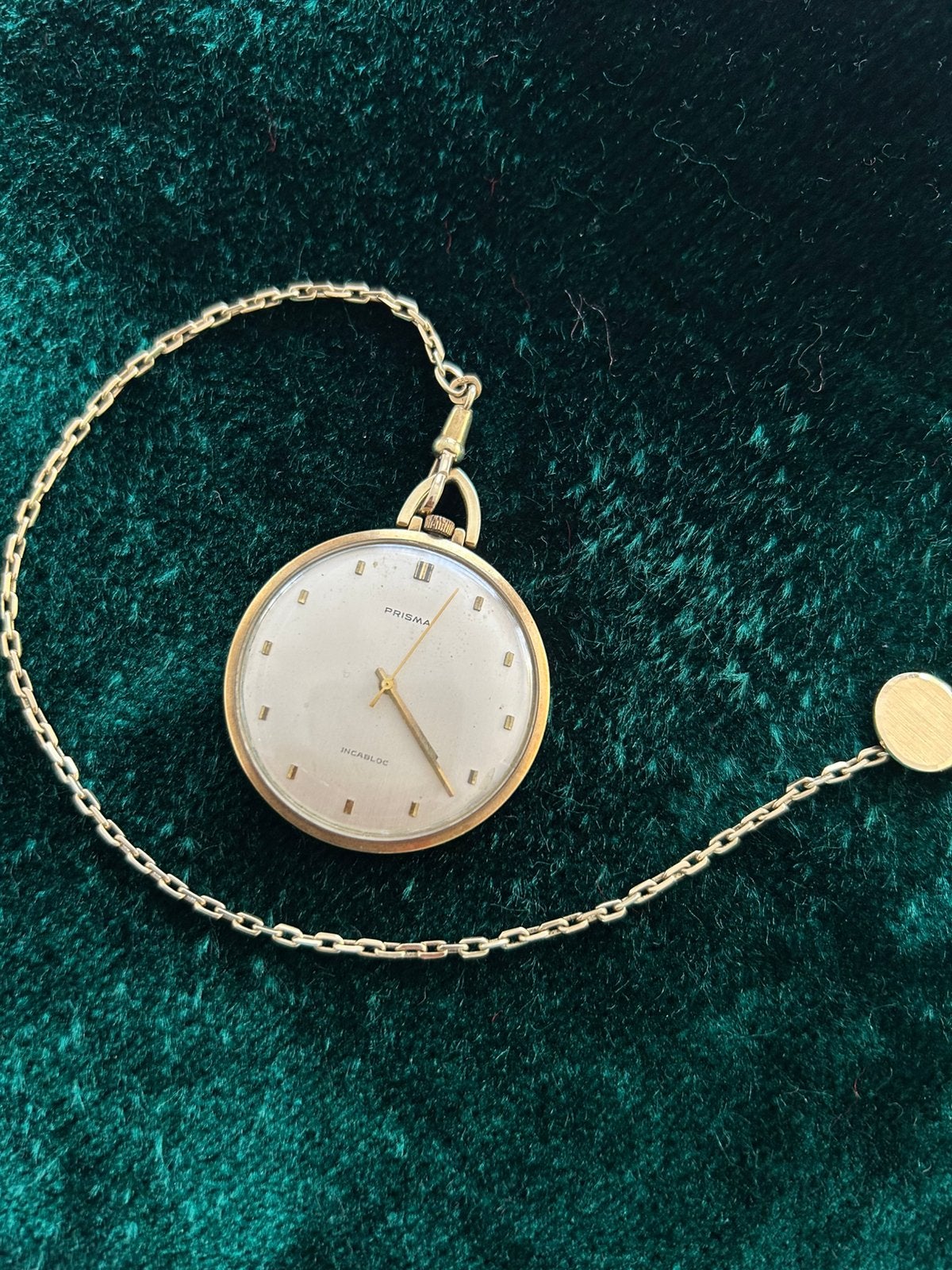 14 karaat gouden zakhorloge, Ophalen, Goud