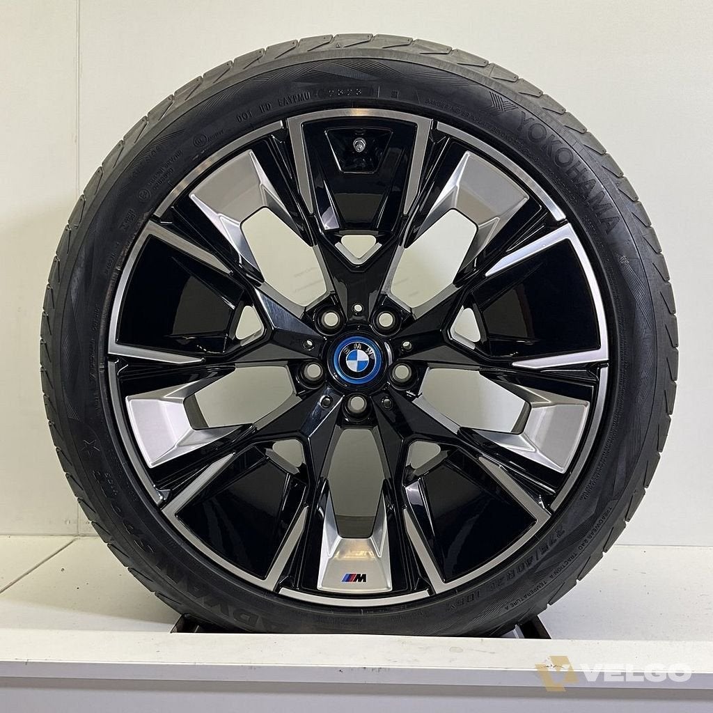 BMW X3 G01 EN X4 G02 iX3 G08 SET VELGEN + ZOMERBANDEN 20 INC, Auto-onderdelen, Gebruikt, 255 mm, -, -
