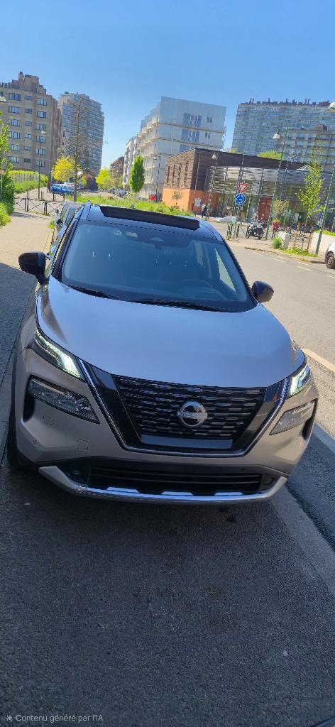 Nissan X-trail tekma+ 7-zits, Auto's, Nissan, Parkeerassistent, 7 zetels, Leder, Handgeschakeld