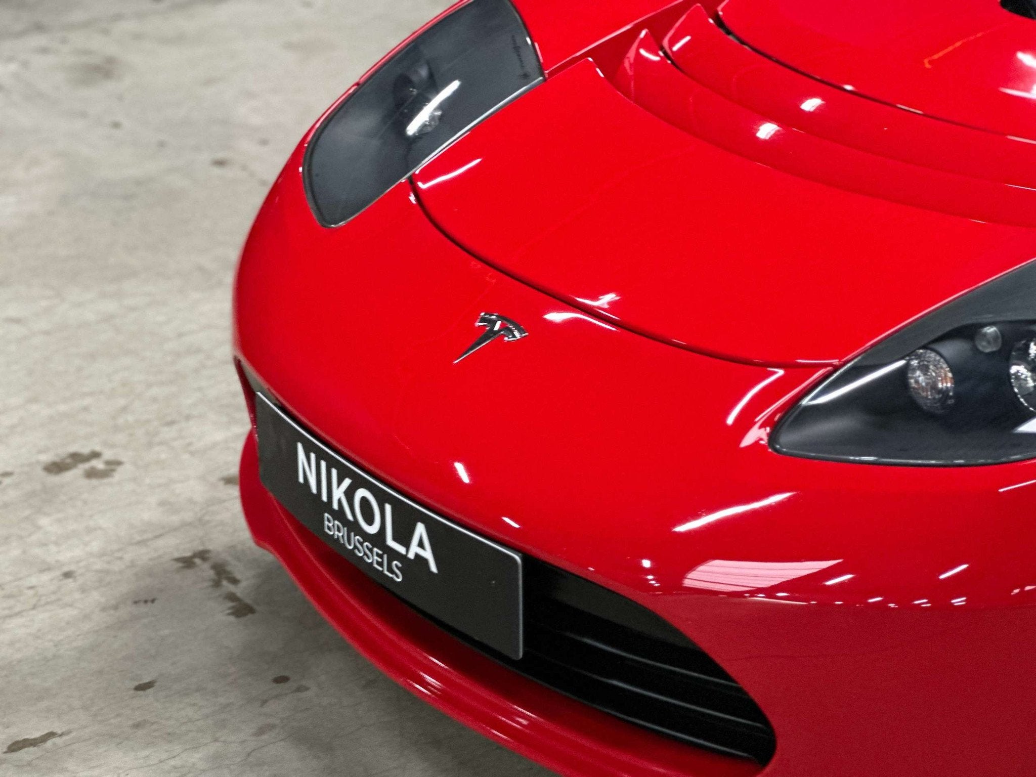 Tesla Roadster V2.5 - HEATED SEATS - 2 DIN SCREEN (bj 2012), Auto's, Tesla, Achterwielaandrijving, Gebruikt, Zwart, Cabriolet