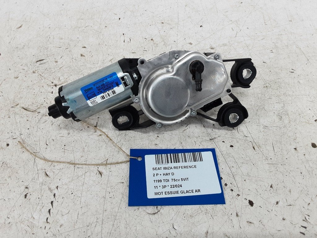 RUITENWISSERMOTOR ACHTER Seat Ibiza IV SC (6J1) (6J3955711), Gebruikt, Service@seat.de, Seat Deutschland GmbH, Seat