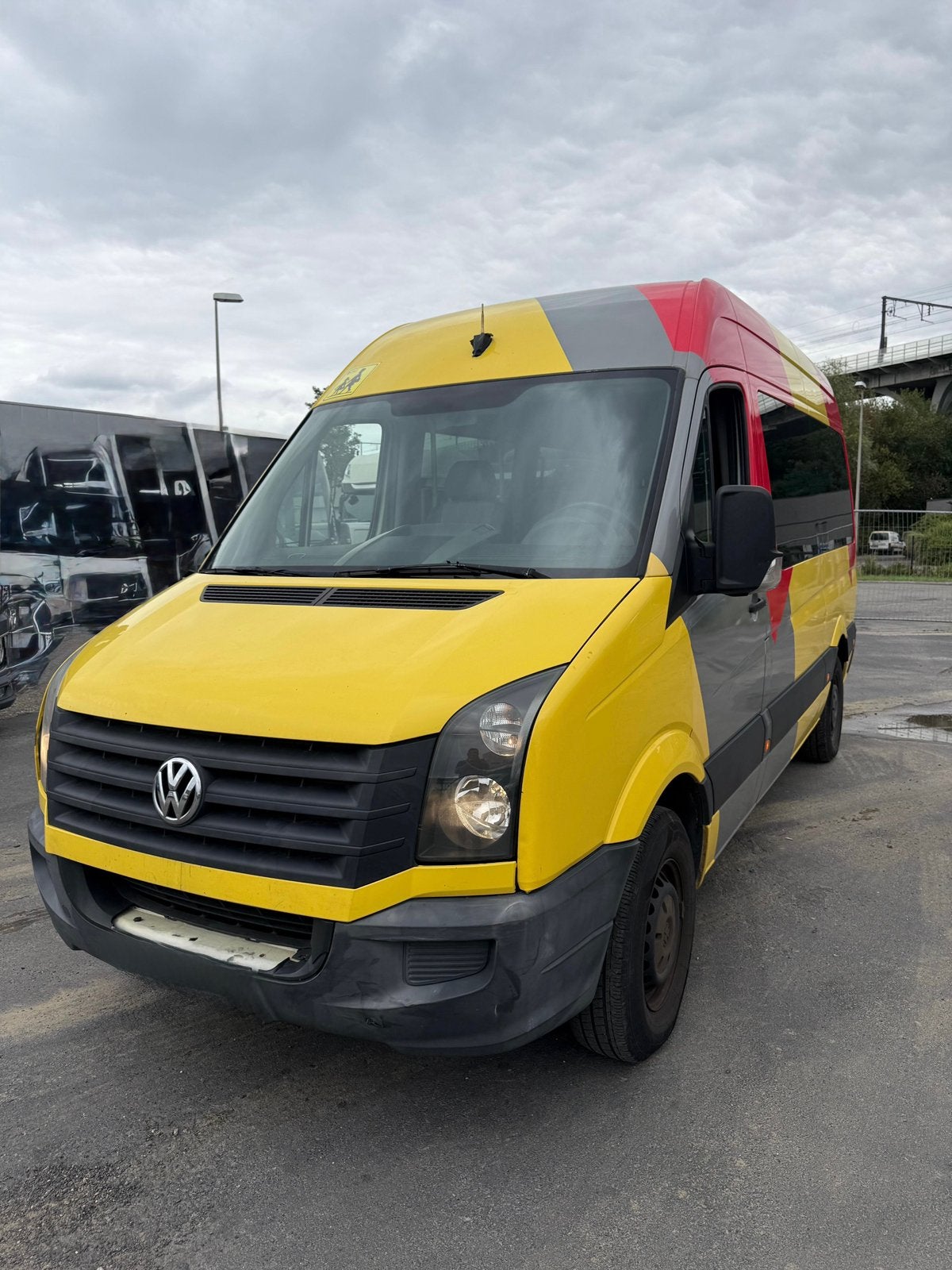 Volkswagen Crafter, 4 deurs, Stof, Zwart, Overige kleuren