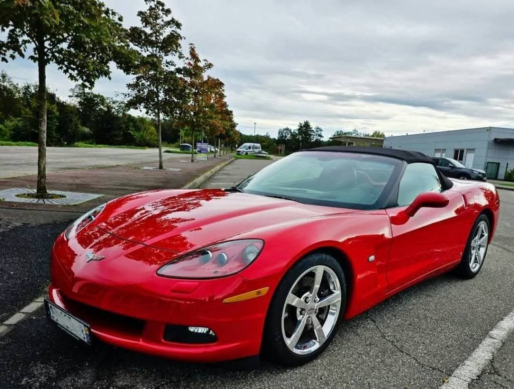 Corvette C6 Décapotable, Auto's, Automaat, Achterwielaandrijving, Zwart, Cabriolet