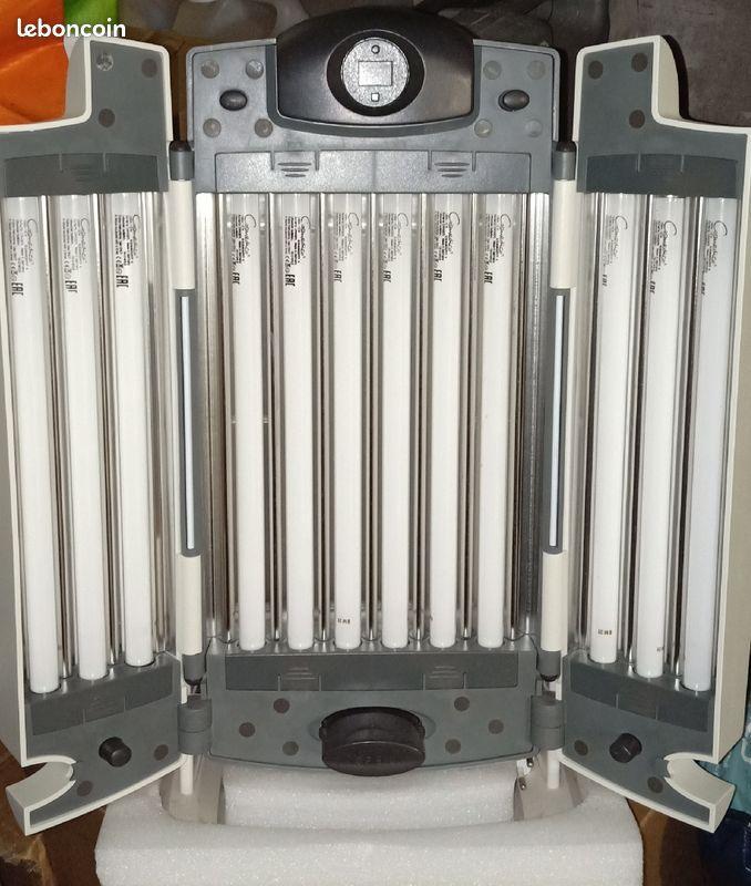 Lampe bronzante Facial tanner 12 tubes, Electroménager, Enlèvement ou Envoi, Utilisé, Solarium visage, 10 à 15 lampes