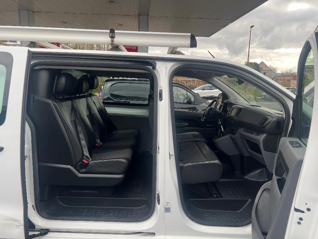 peugeot expert 2.0 hdi/Dubbele CABINE 5+1pl/GEKEURD/euro 6di, Auto's, Peugeot, Bedrijf, Lease, ABS, Airbags, Airconditioning, Alarm