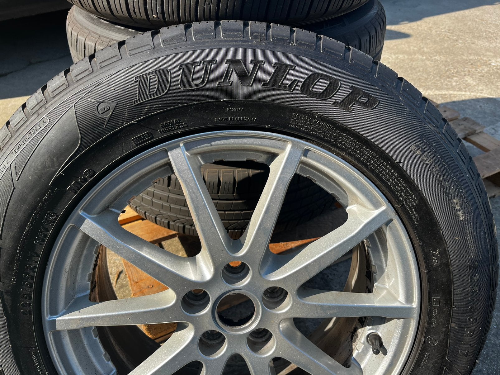 4 Alu velg en band Range Rover Evoque R17, Auto-onderdelen, Banden en Velgen, Ophalen, Gebruikt, Velg(en), 17 inch