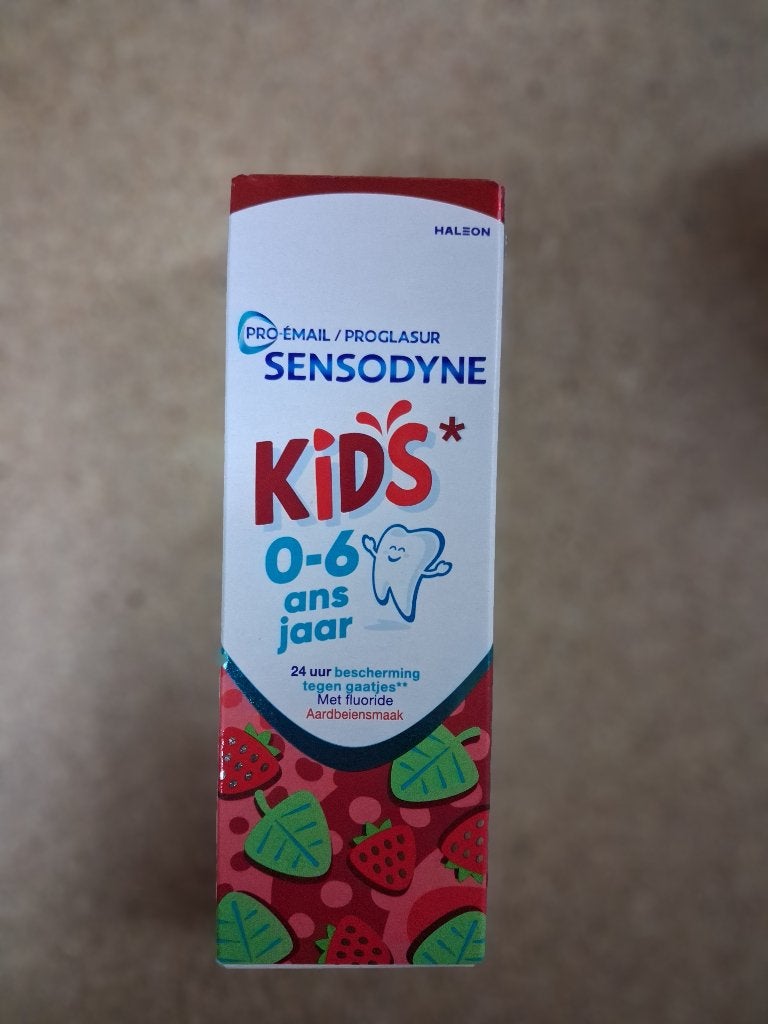 Sensodyne Proglasur Kids 0-6 Jaar Tandpasta NIEUW VERPAKKING, Bijoux, Sacs & Beauté, Enlèvement, Neuf, Dentifrice
