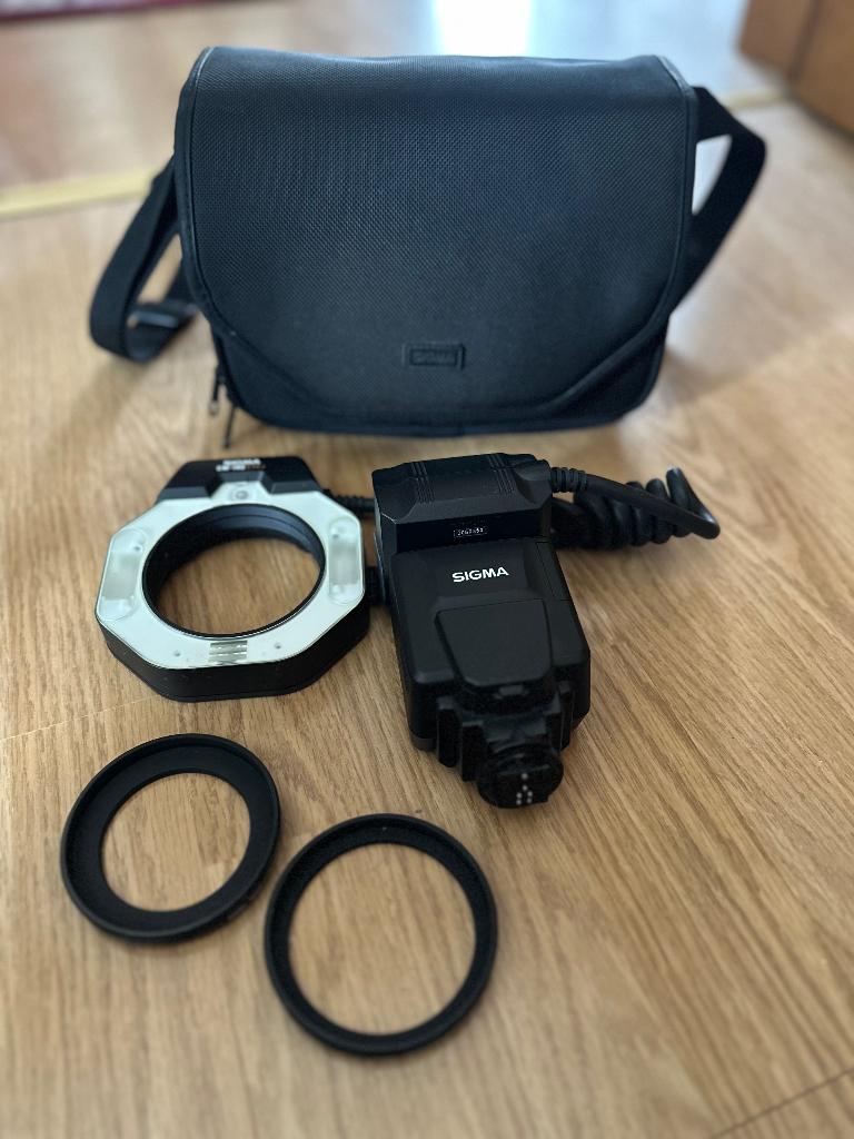 Sigma ringflash EM-140 Canon, Ophalen of Verzenden, Gebruikt, Accessoires