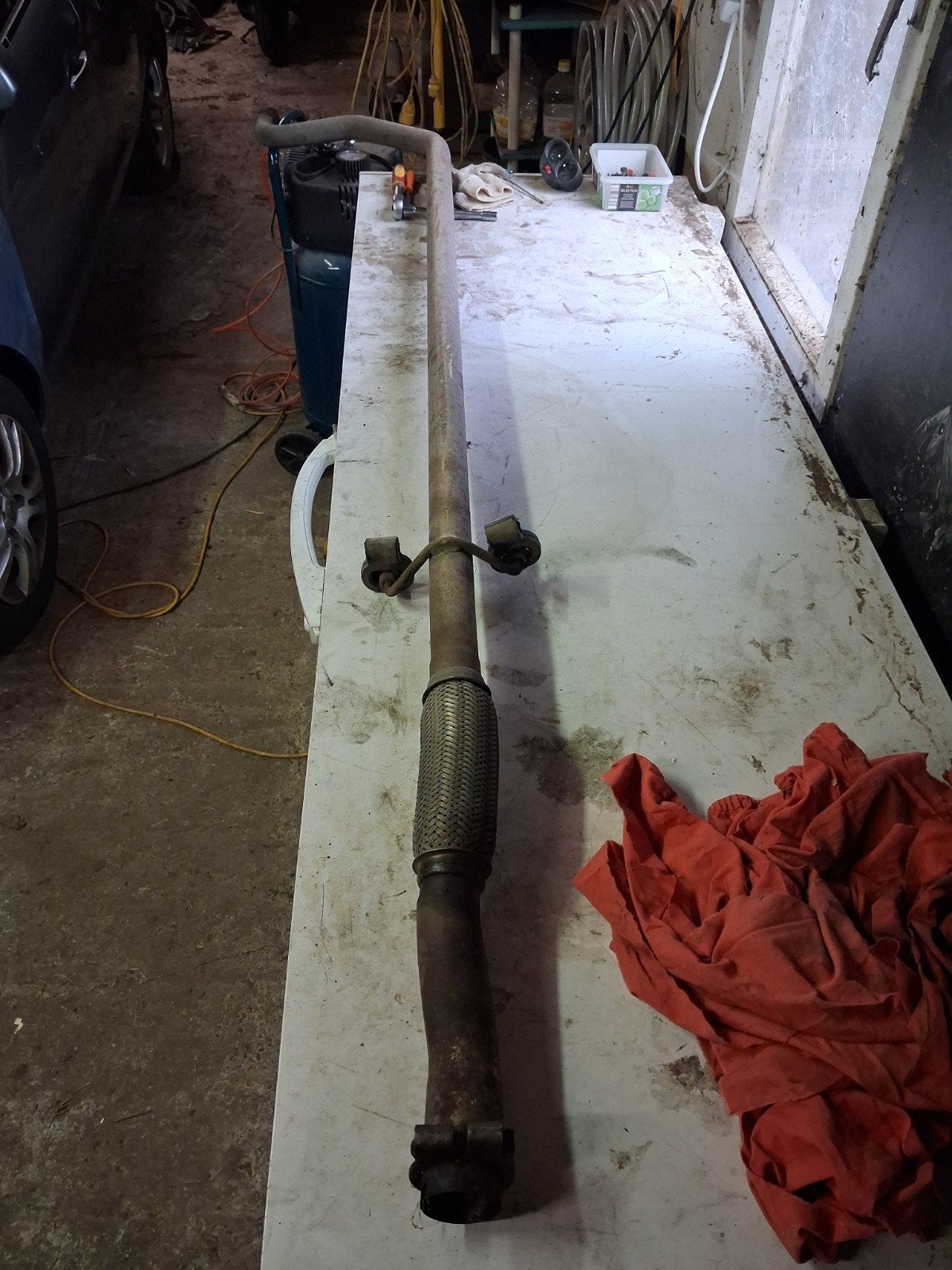 uitlaat opel corsa d 1.3cdti, Auto-onderdelen, Ophalen, Gebruikt, Opel