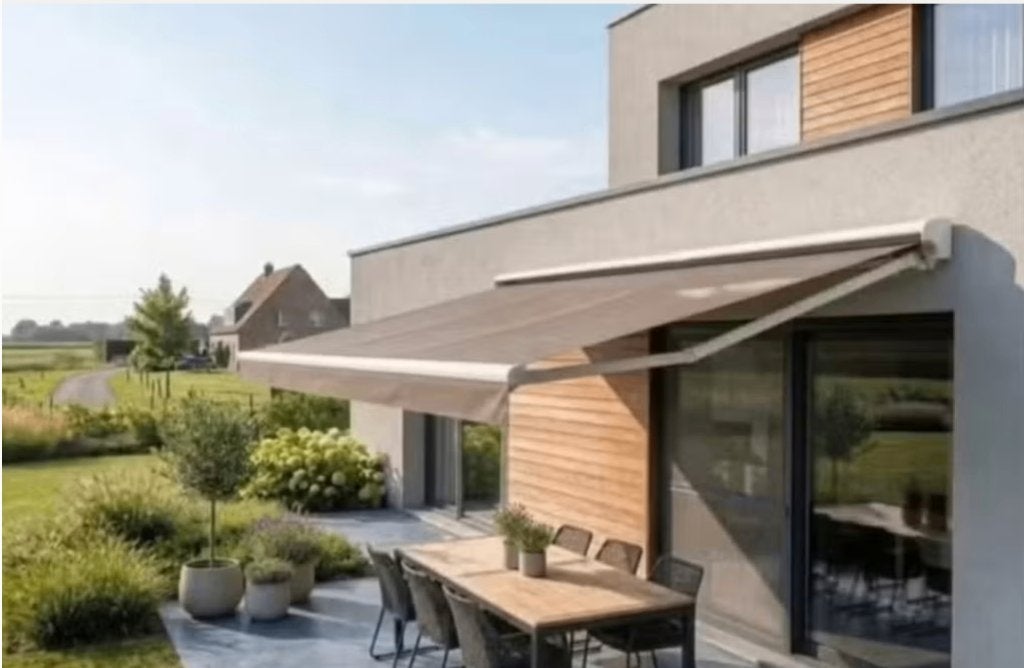 zonneluifel, Tuin en Terras, Zonneschermen, Ophalen