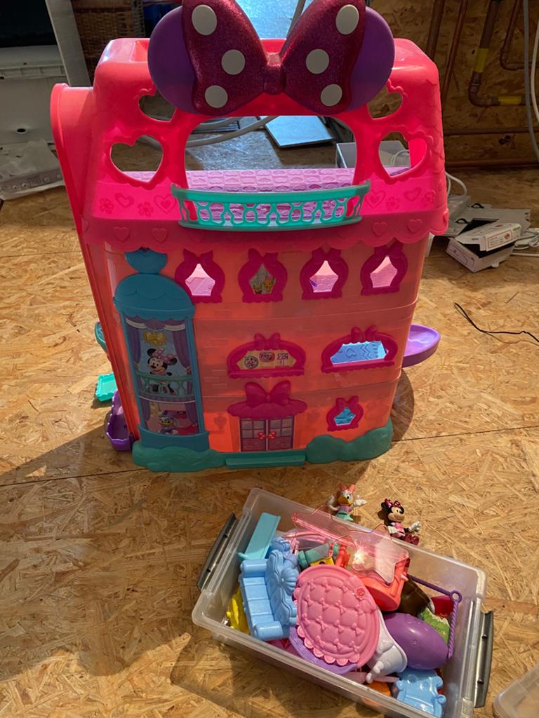Minnie’s hotel, Verzamelen, Speelgoed, Ophalen, Zo goed als nieuw