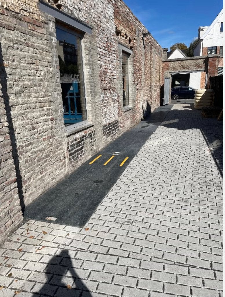 6 gebruikte rijplaten / oprijplaten (in uitstekende staat), Ophalen, Gebruikt