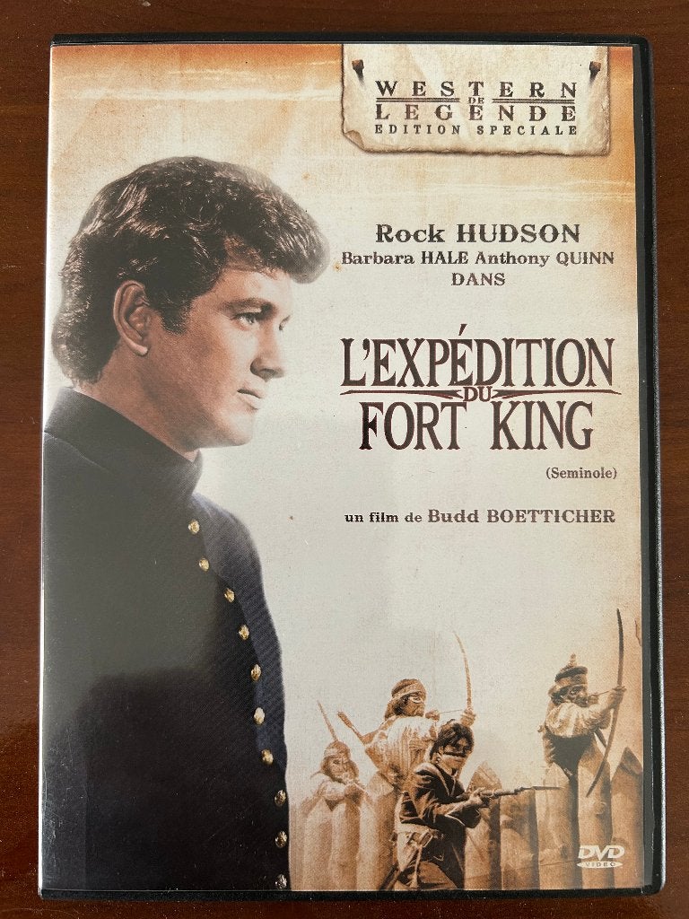 DVD L'expédition du Fort King - Rock Hudson, A. Quinn, Ophalen, Zo goed als nieuw