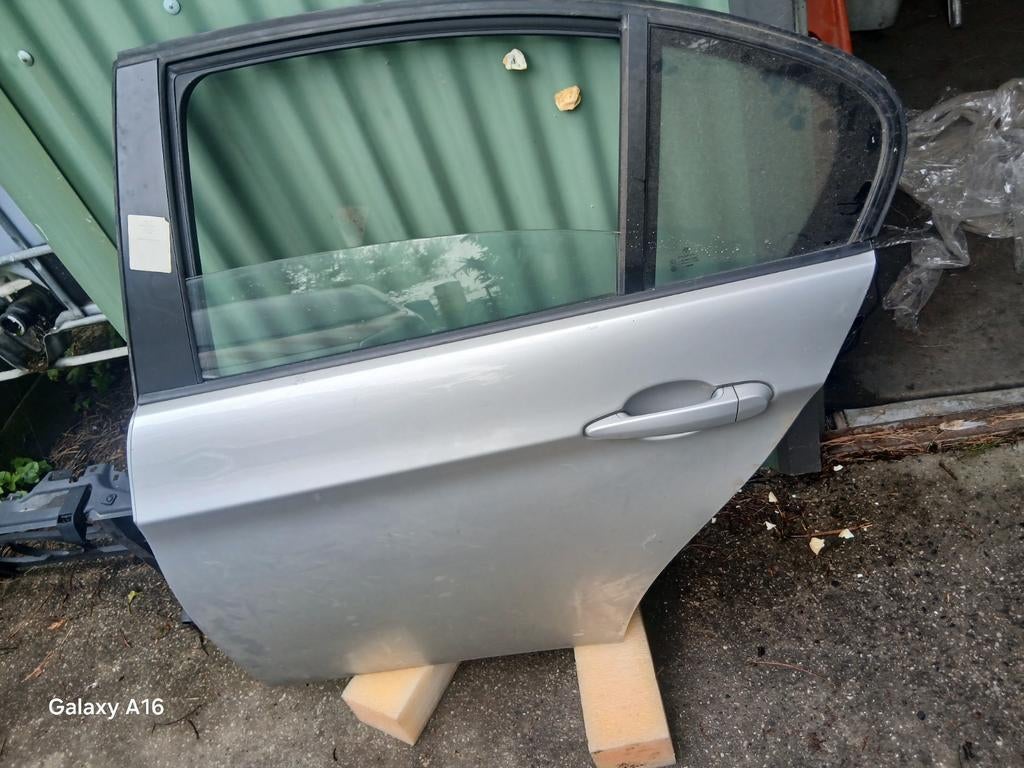 Linker achterdeur BMW 3-serie E90 Sedan Titansilber met, Ophalen, Achter, BMW, Deur