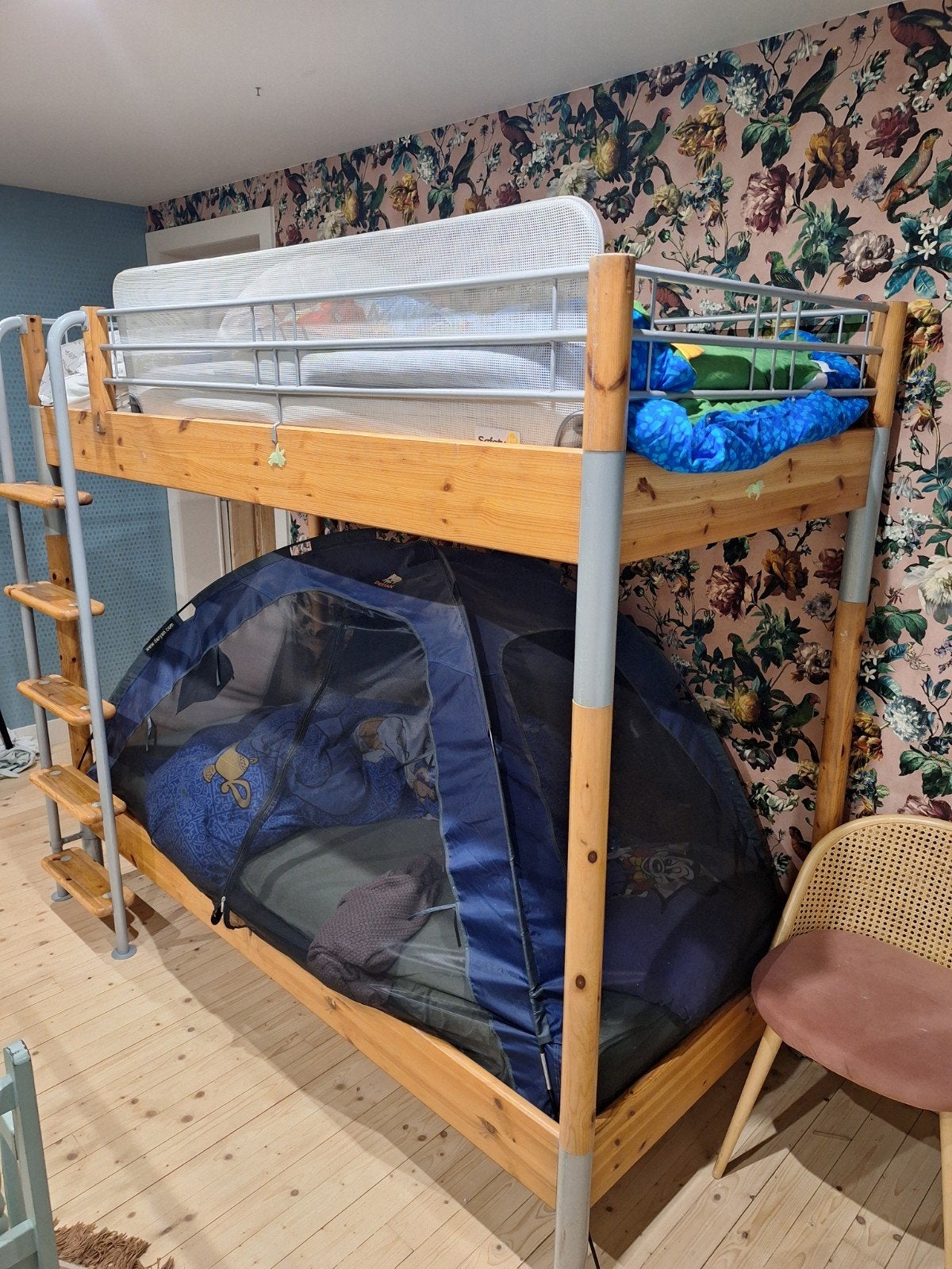 stapelbed, Ophalen, Stapelbed