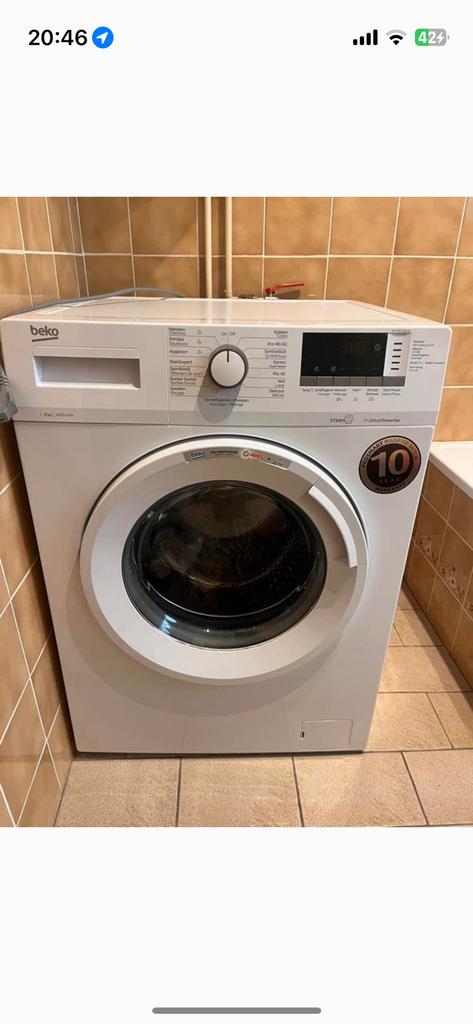 Beko wasmachine nieuw, Elektronische apparatuur, Ophalen, Zo goed als nieuw