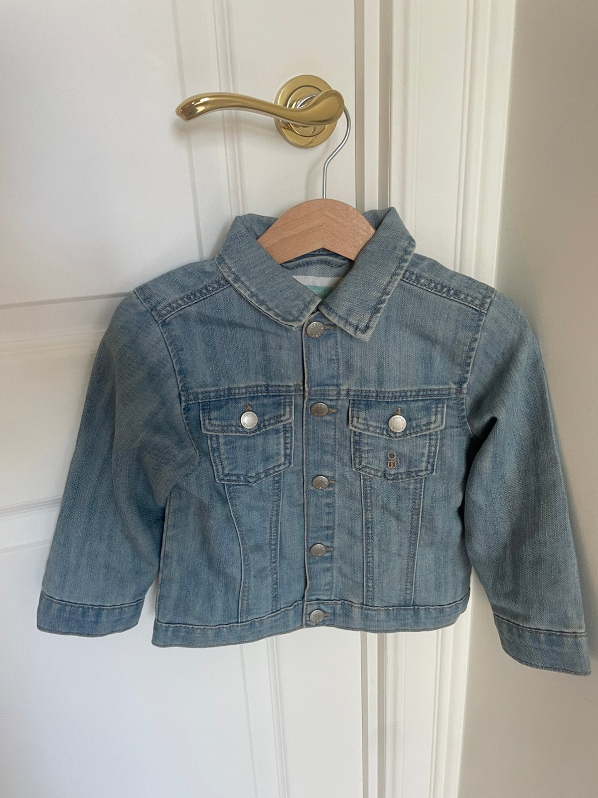 Obaïbi spijkerjack voor babymeisjes - 23 maanden, Ophalen, Zo goed als nieuw, Meisje, Truitje of Vestje