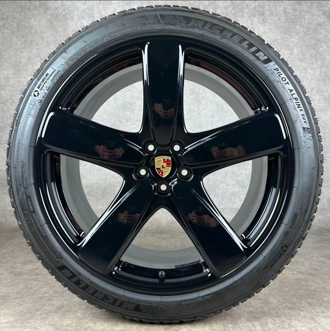 21" OEM Porsche Macan Classic 5x112 GTS Turbo V6, Pneus et Jantes, Pneus été, 21 pouces, Enlèvement