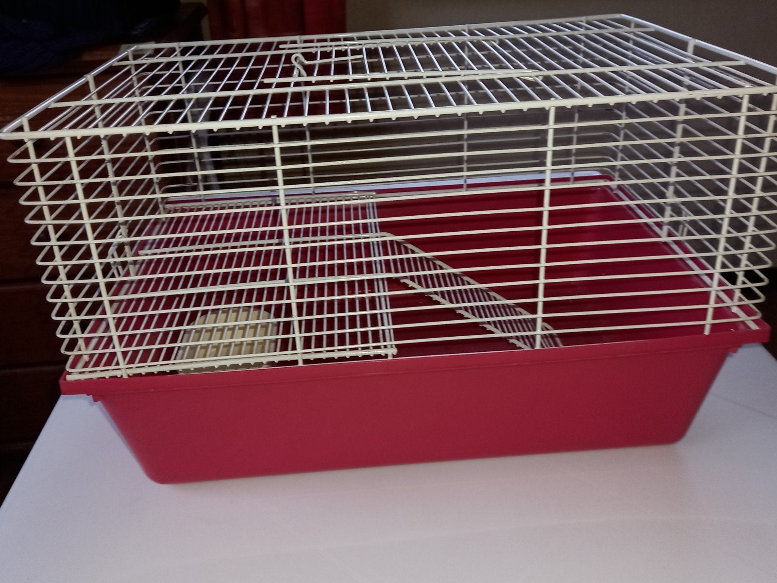 cage hamster avec plate-forme, échelle  et gamelle, Enlèvement, Cage, Hamster