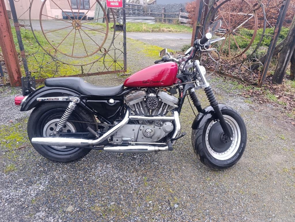 Sporster 883, Occasion, Chopper, 2 cylindres, Particulier