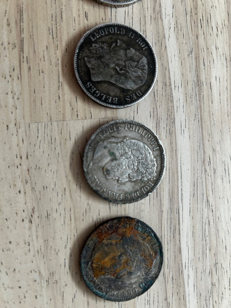 Pièces en argent, Enlèvement, Argent, Monnaie en vrac, Or