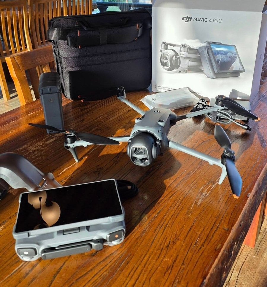DJI Mavic 4 Pro 512GB Creator Combo + RC Pro 2 – Compleet, Ophalen of Verzenden, Zo goed als nieuw, DJI