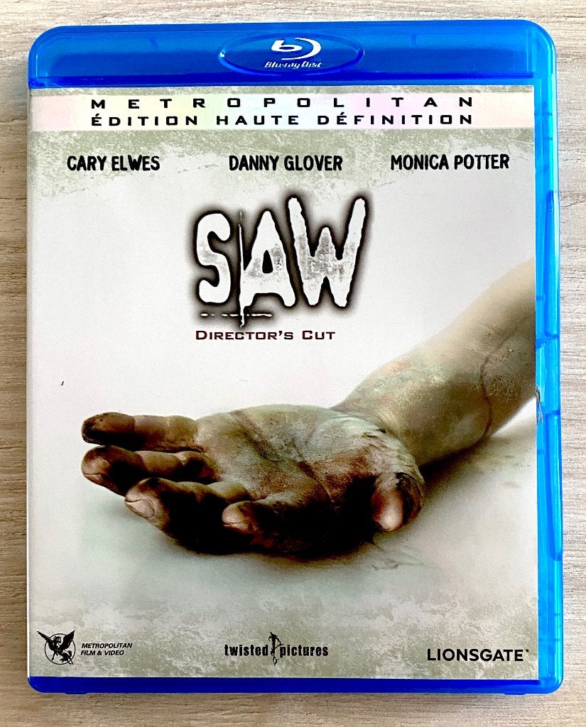 SAW ("DIRECTOR'S CUT" Édition Spéciale) /// Comme Neuf, Avec suppléments, Enlèvement ou Envoi, Horreur, Film