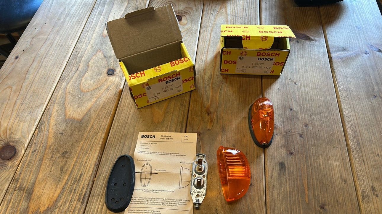 Bosch knipperlicht opbouw, volkswagen transporter en unimog, Ophalen, Volkswagen