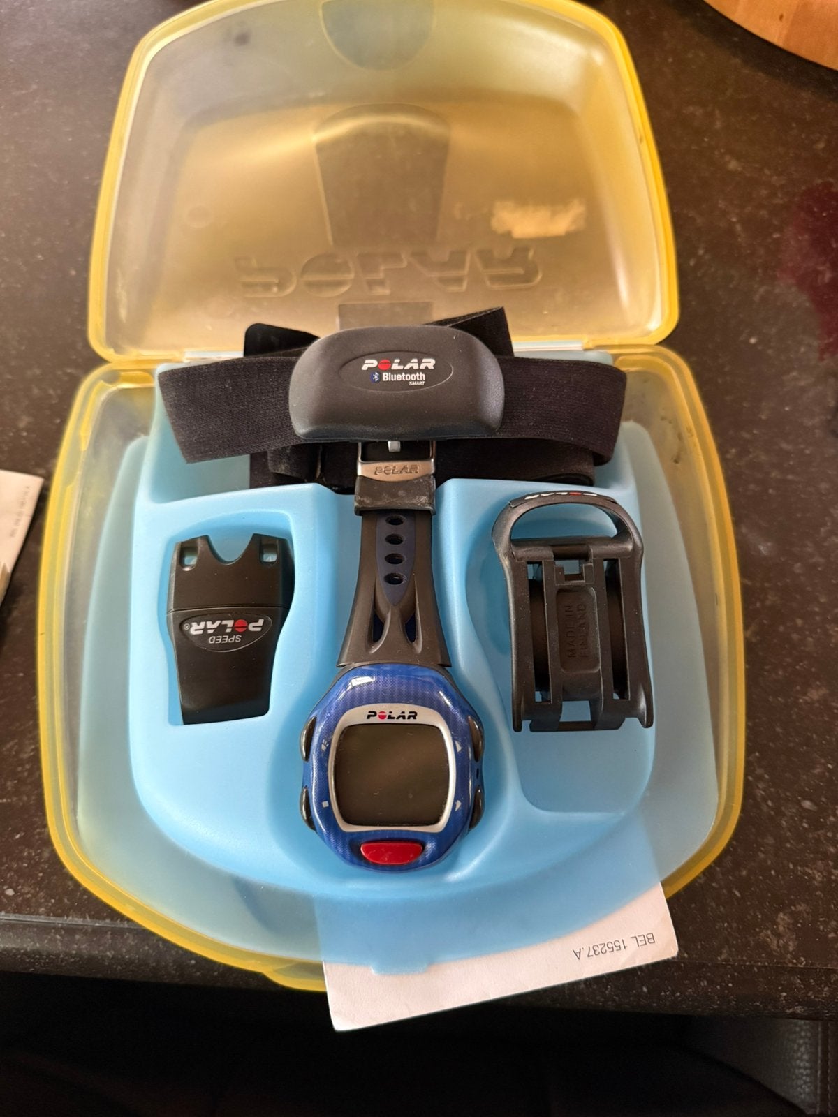 Polar S510 volledige set,, Sport en Fitness, Ophalen of Verzenden, Zo goed als nieuw, Polar, Met loopsnelheid