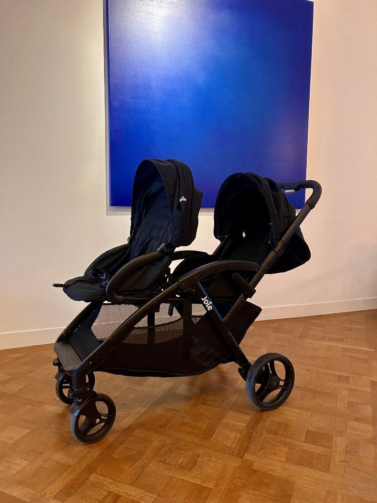 Joie Evalite Duo - dubbele buggy / kinderwagen, Kinderen en Baby's, Buggy's, Ophalen, Zo goed als nieuw, Overige merken, Duomodel