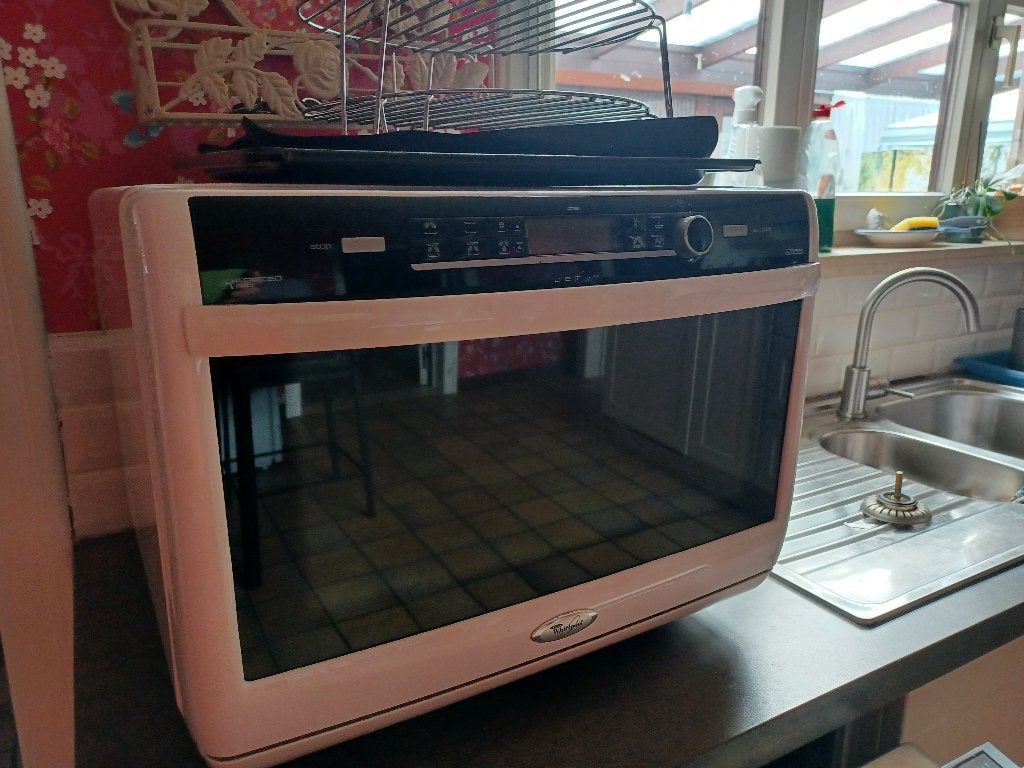 Combi oven Whirlpool, Elektronische apparatuur, Ovens, Ophalen, Minder dan 45 cm, Whirlpool, Gebruikt