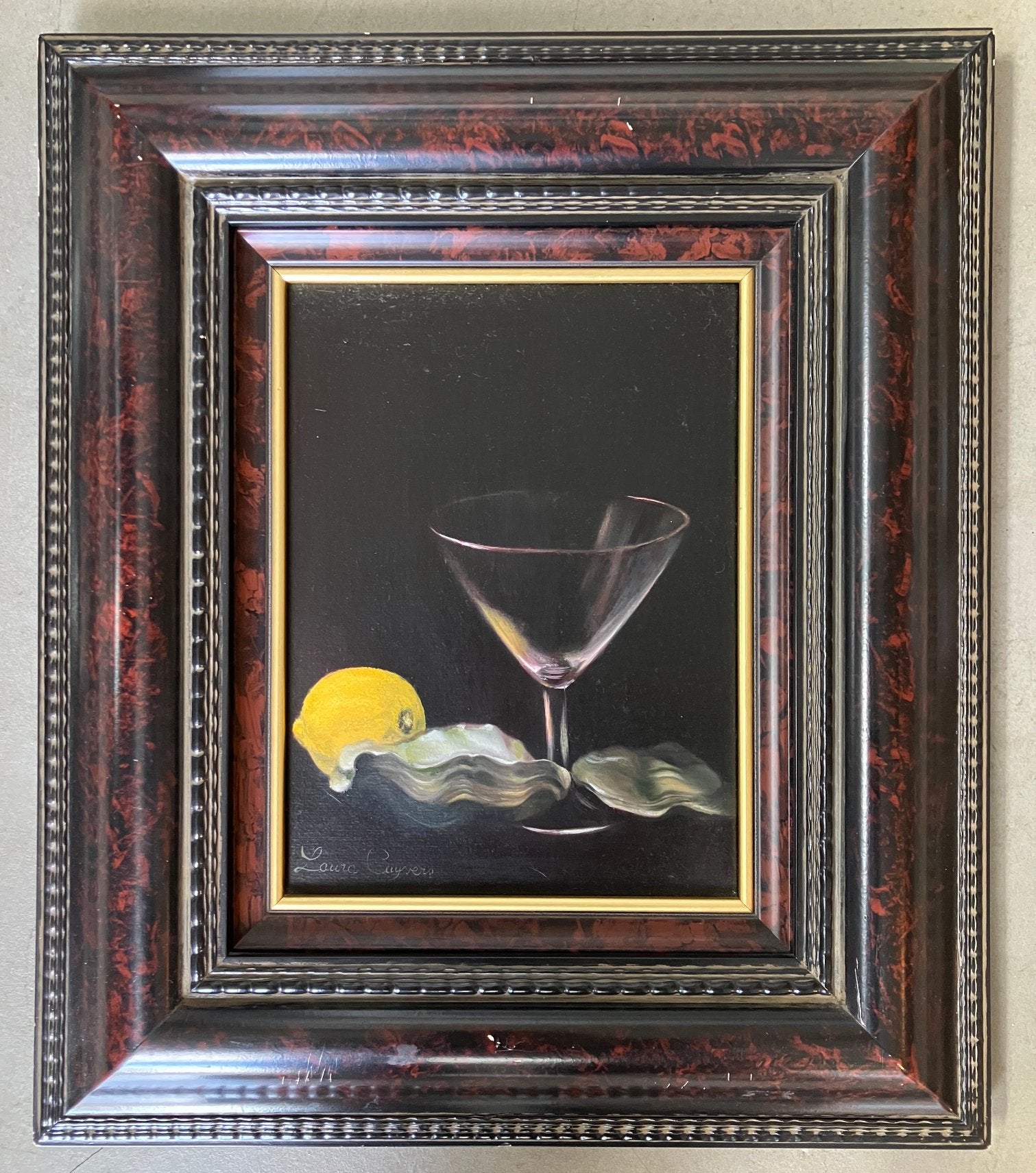 Schilderij Laura Cuyvers, Ophalen