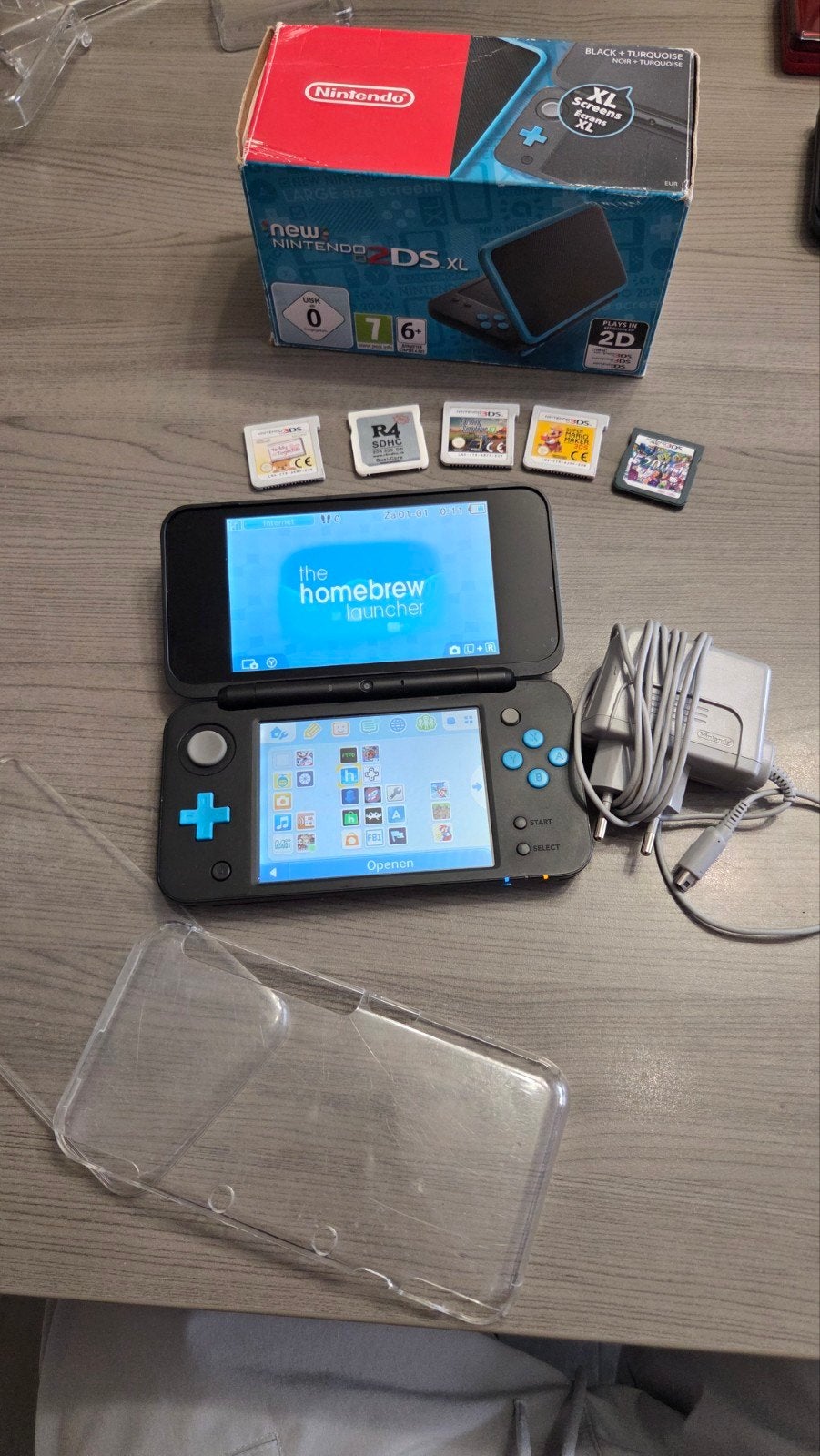 New 2ds Xl met custom firmware Homebrew!!!, Consoles de jeu & Jeux vidéo, Enlèvement