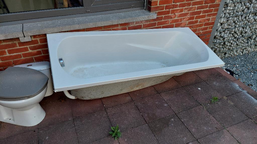 ligbad 170x90, Huis en Inrichting, Ophalen, Gebruikt, Overige typen, 50 tot 100 cm