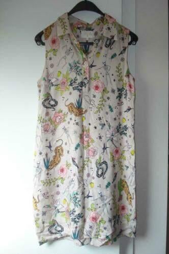 *VAL* Dream Catcher kleed, dames. mt 40, Kleding | Dames, Maat 38/40 (M), Ophalen of Verzenden, Onder de knie, Gedragen