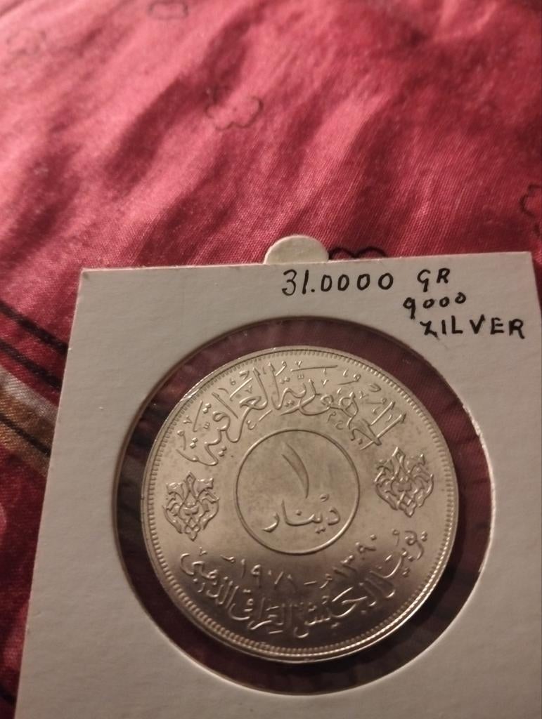 Grote zilveren munt, Postzegels en Munten, Ophalen of Verzenden