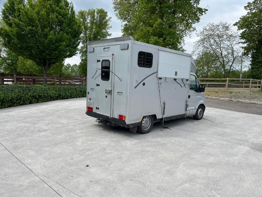Camionnette chevaux permis B, Enlèvement, Utilisé, Autres matériaux, Remorque 2 chevaux