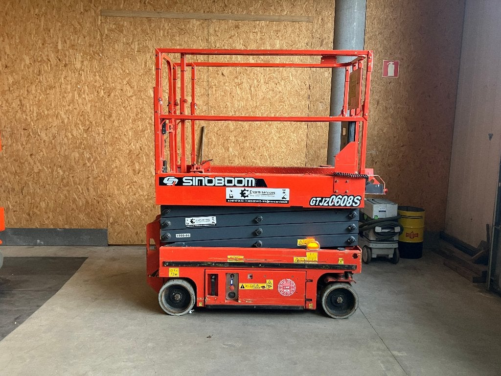 Schaarlift Sinoboom 8 meter, Enlèvement