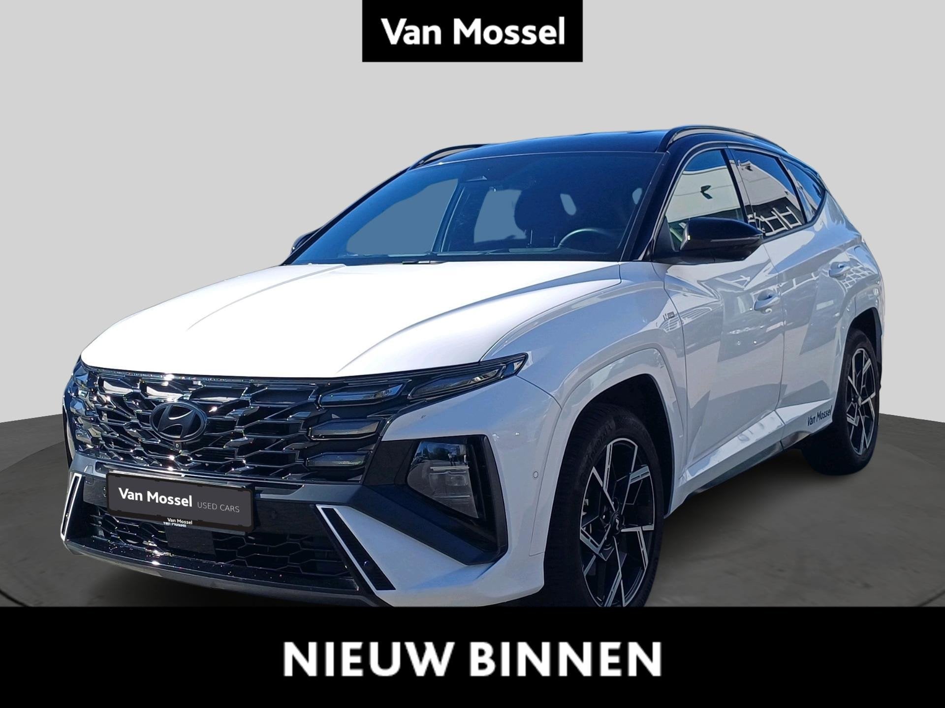 Hyundai Tucson 1.6 T-GDi Hybrid Shine N-Line (automatique), Autos, Noir, 5 portes, 5 places, Automatique