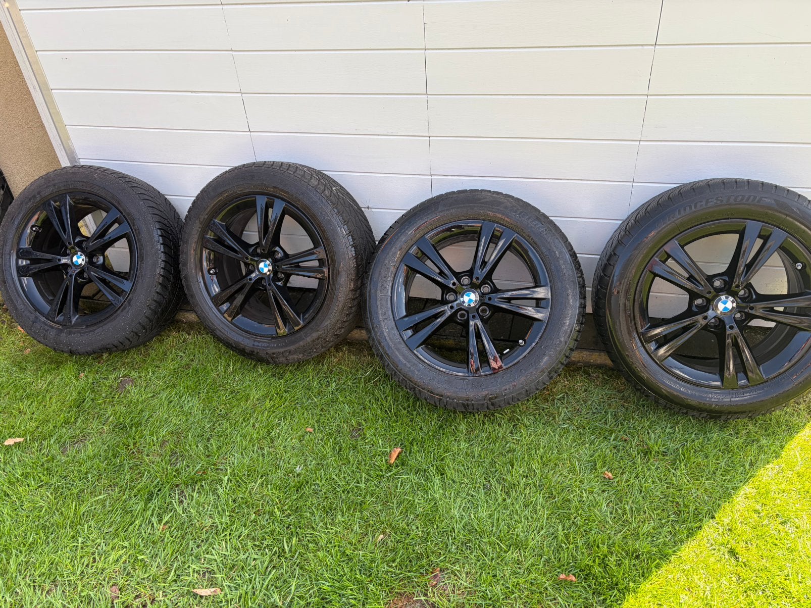 Winterbanden/ velgen Bmw x1 f48 orginele 225/55 r 17, Auto-onderdelen, Banden en Velgen, Ophalen, Winterbanden, Band(en)