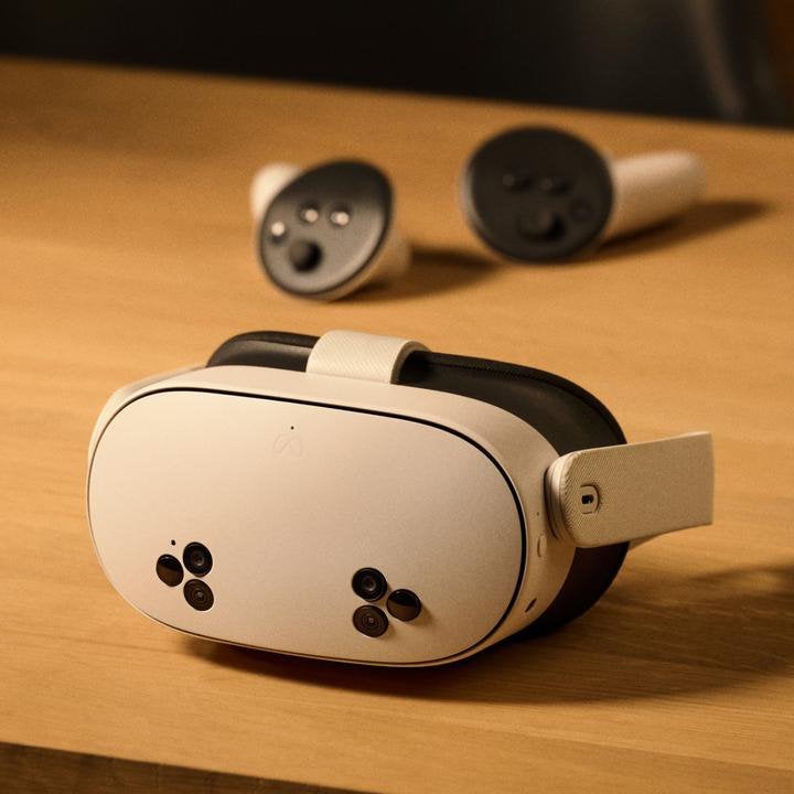 Meta Quest 3S 128GB perfecte staat, Games en Spelcomputers, Virtual Reality, Ophalen, Zo goed als nieuw, VR-bril, Overige platformen